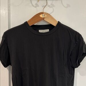 Greats Black Short Sleeve Crewneck Tee